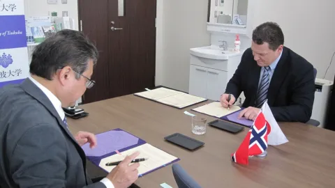 アグデル大学理工学部との部局間協定の締結_画像4